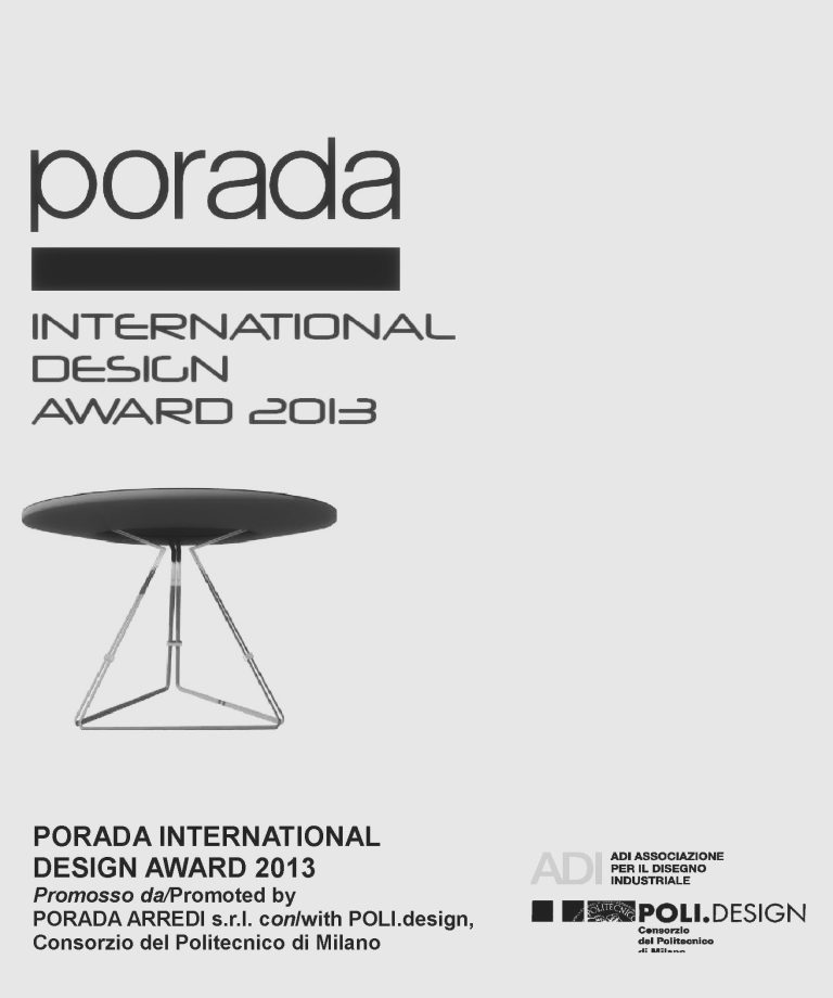 Industrial design competition – Porada