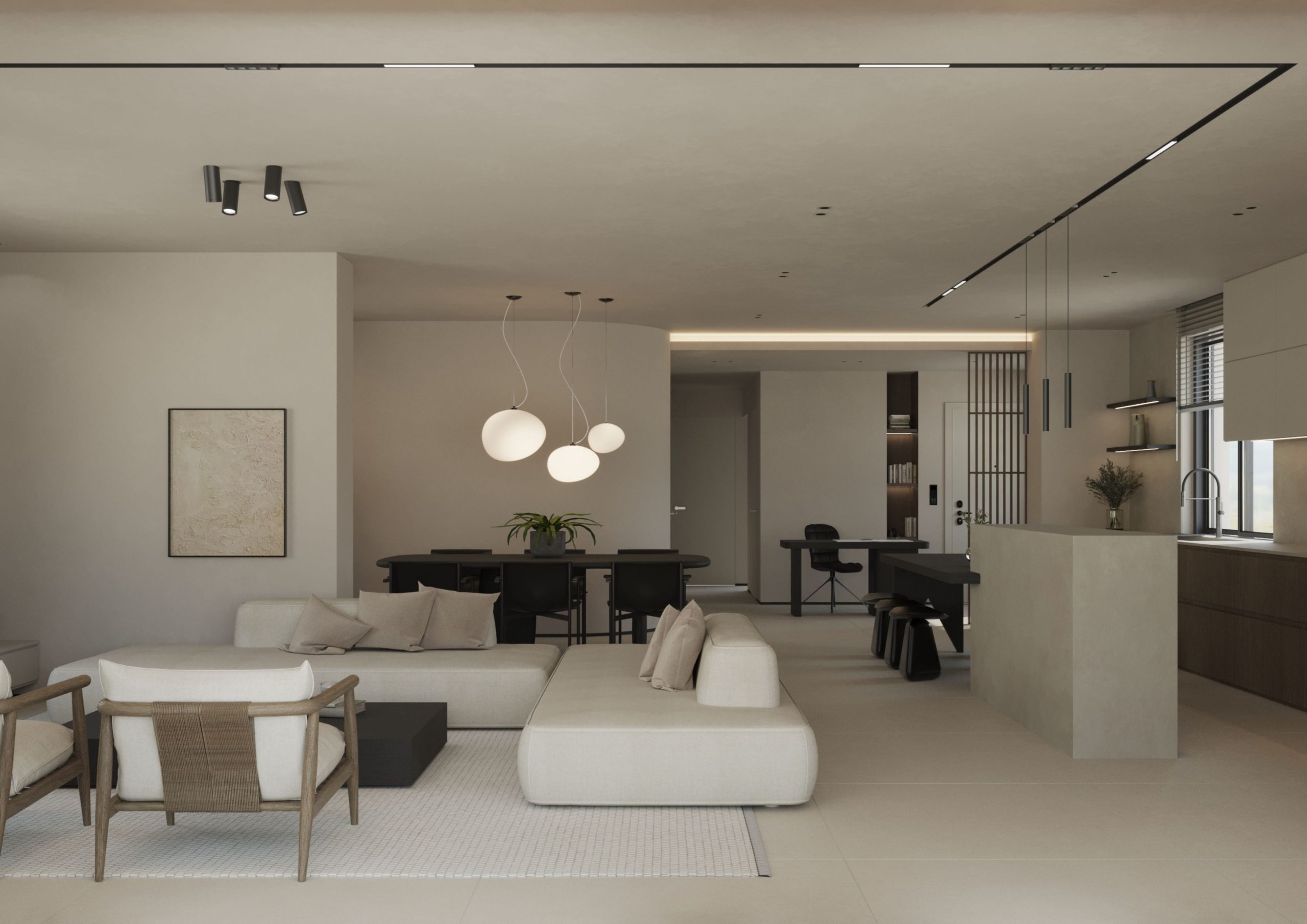 A bright and spacious family apartment