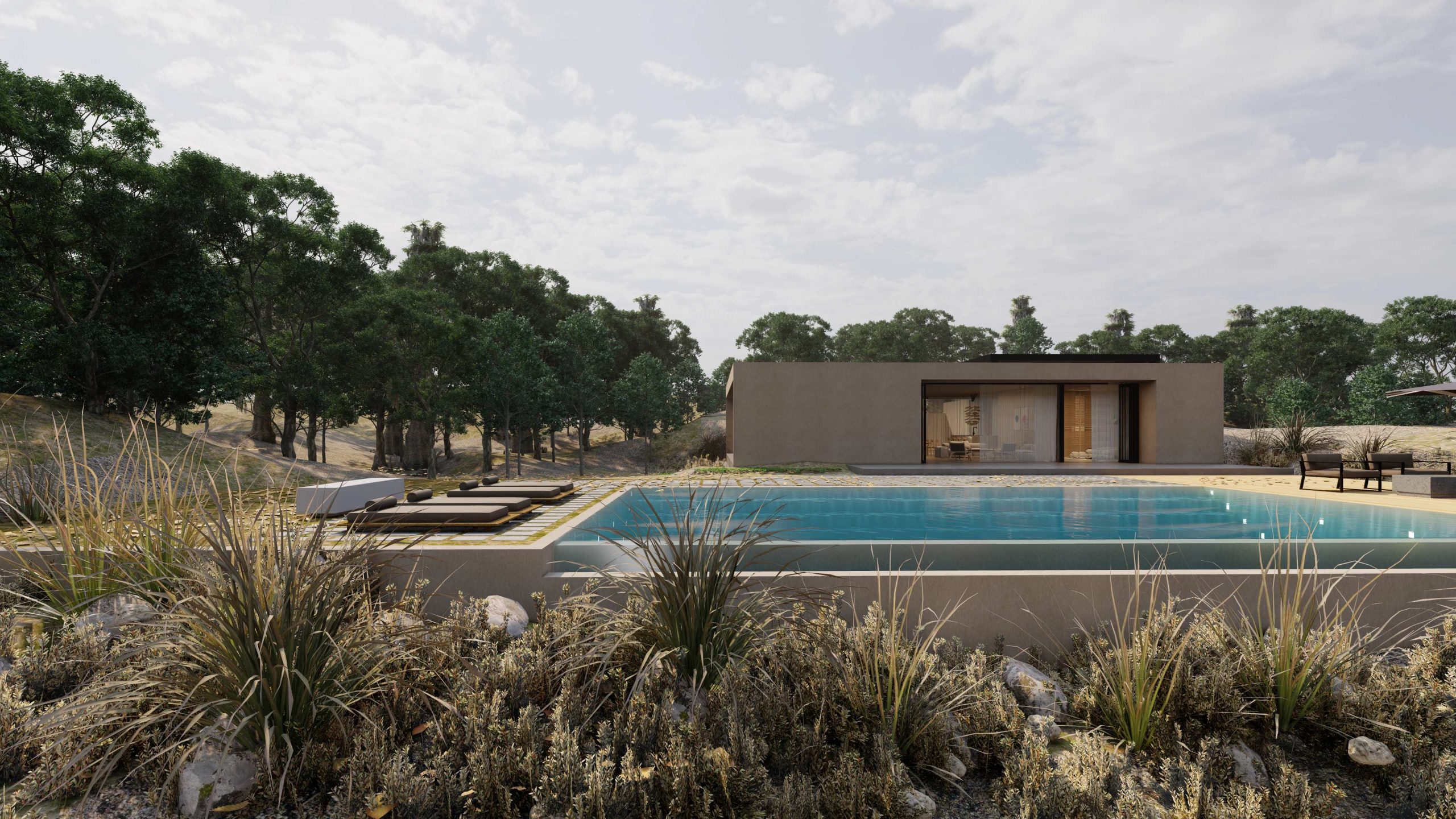 A Countryside House Embracing Nature