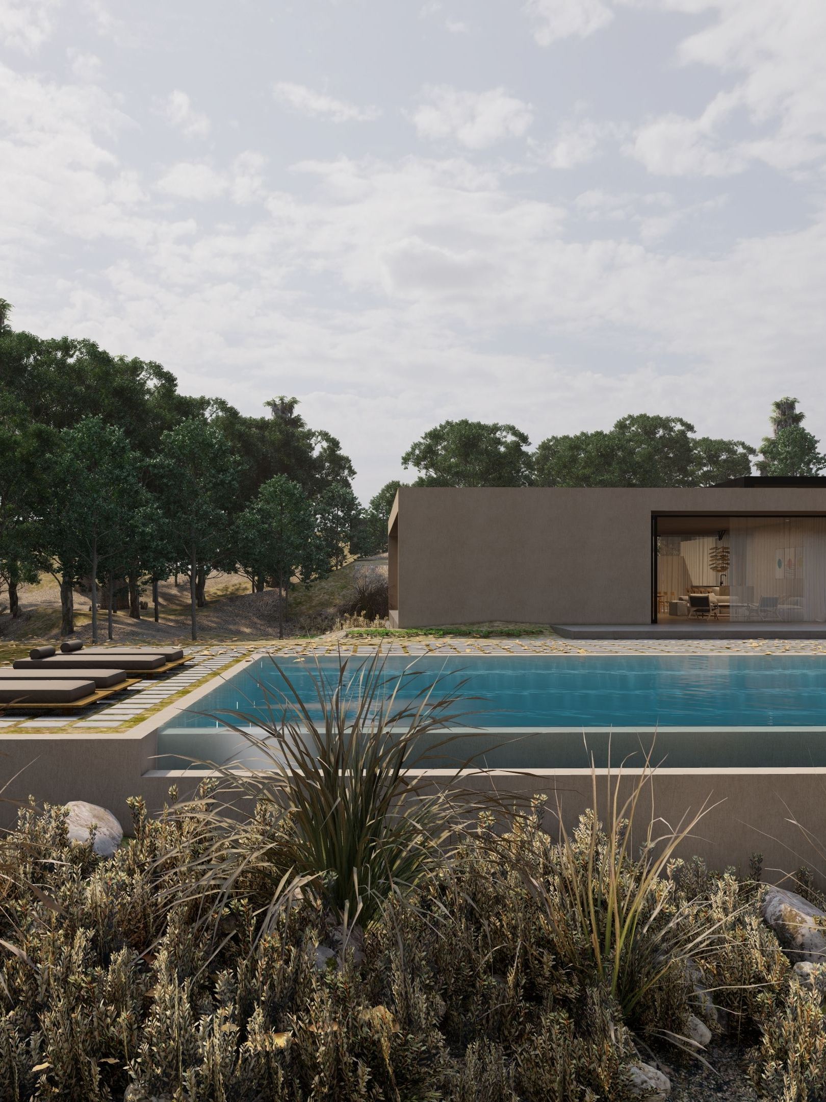 A Countryside House Embracing Nature