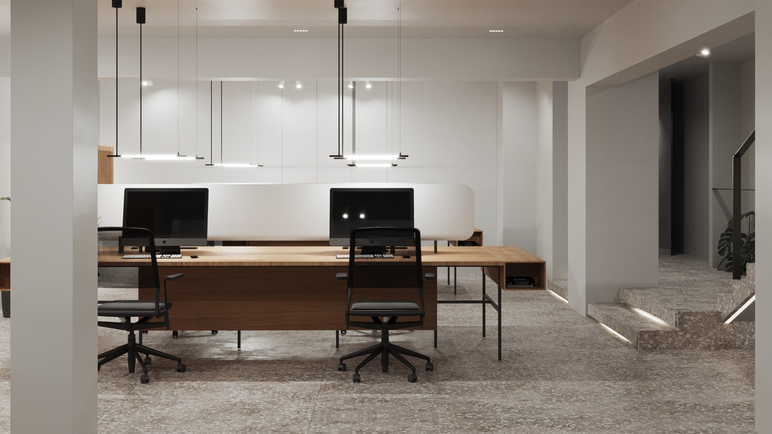 Conversion of a traditional building into office space