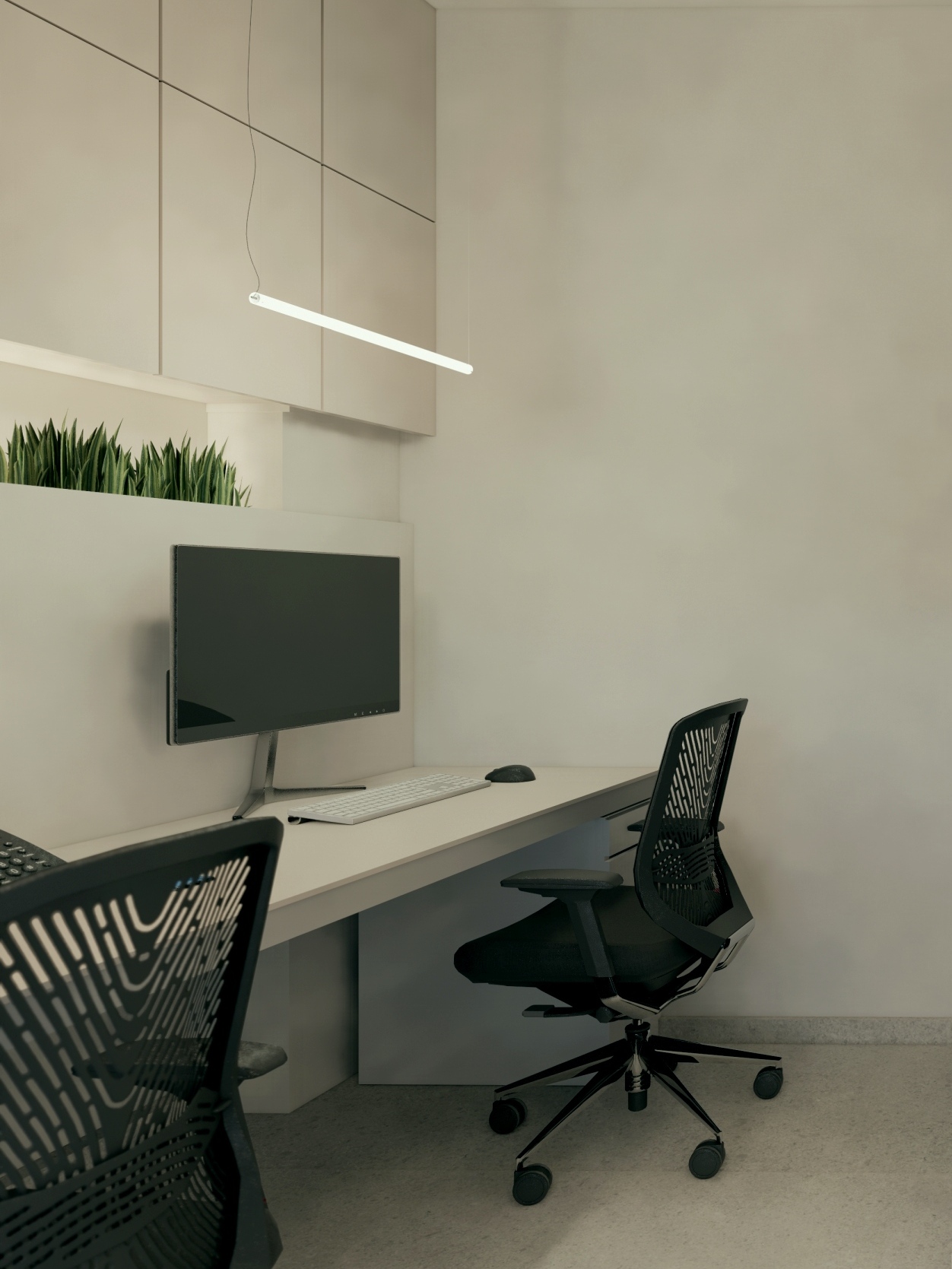 Transforming an Old Apartment into a Modern Office