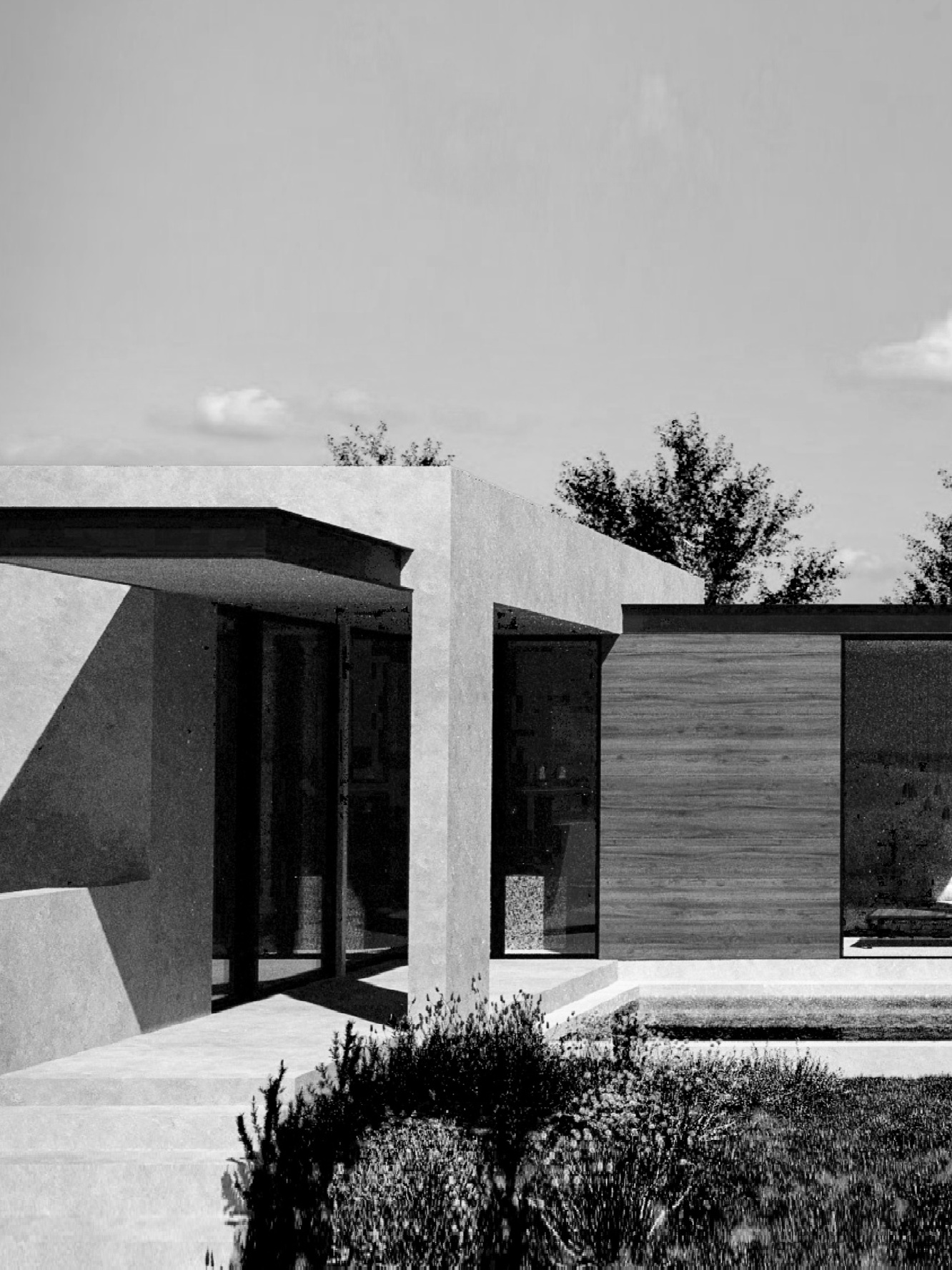 Basic principles of minimalist architecture